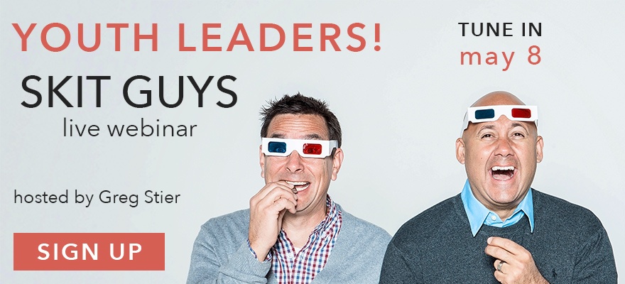 Sign up now for the Skit Guys webinar coming May 8