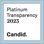 Candid seal of transparency 2023 Platinum