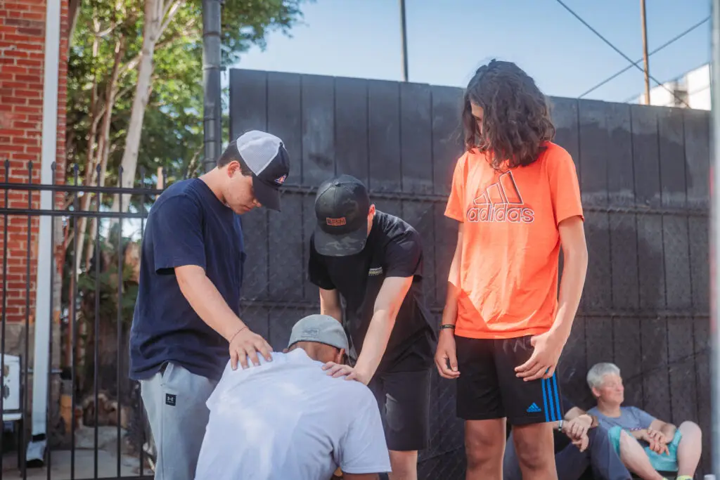 LTC - Students Praying Photo