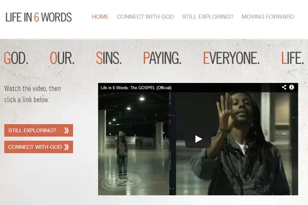 Lifein6words.com