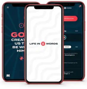 Life in 6 Words Mobile Gospel Conversations Evangelism App