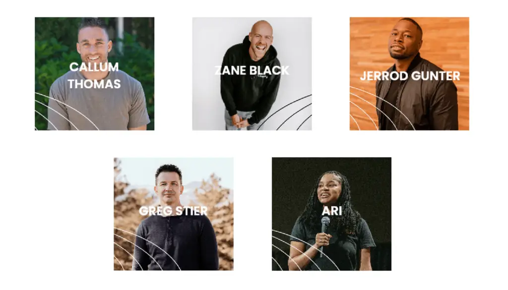 Dare 2 Share LIVE 2024 - Speakers