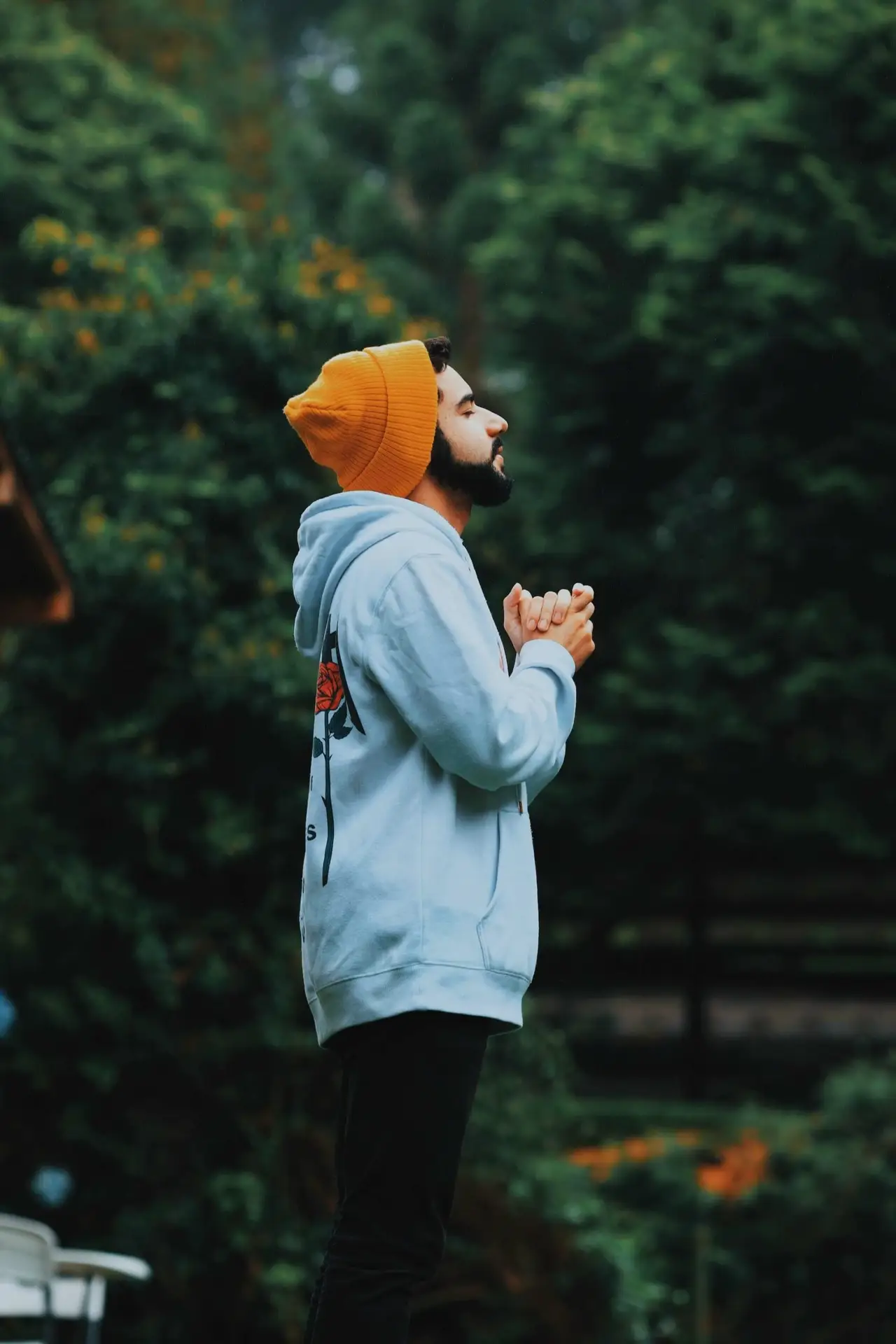 An image of a man praying representing Dare 2 Share's blog titled The Power of a Strong Prayer Life on Youth Ministry.