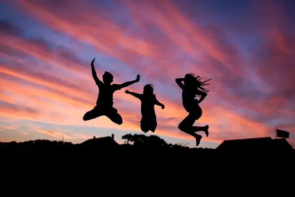 Three-people